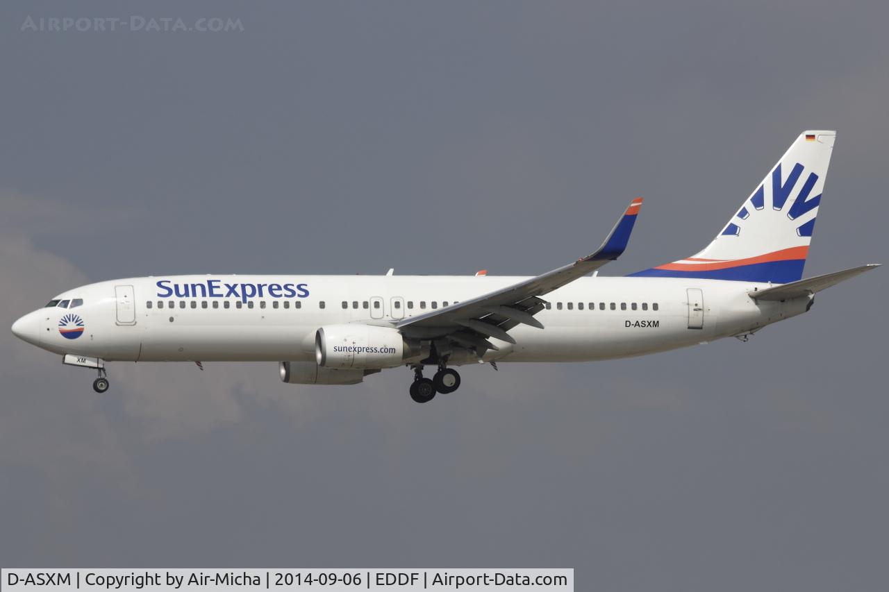 D-ASXM, 2010 Boeing 737-8EH C/N 35836, SunExpress Germany