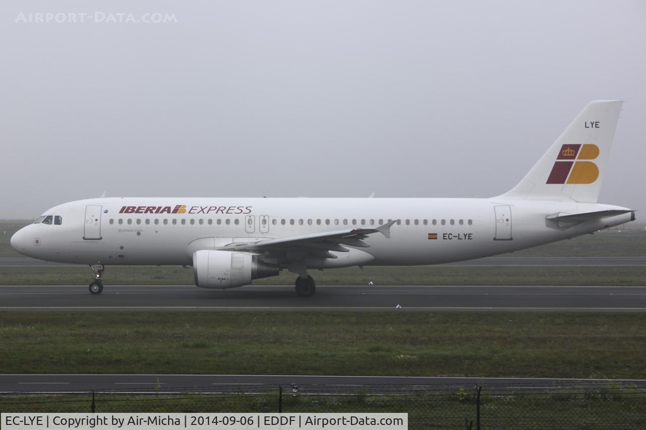 EC-LYE, 2013 Airbus A320-216 C/N 5729, Iberia Express