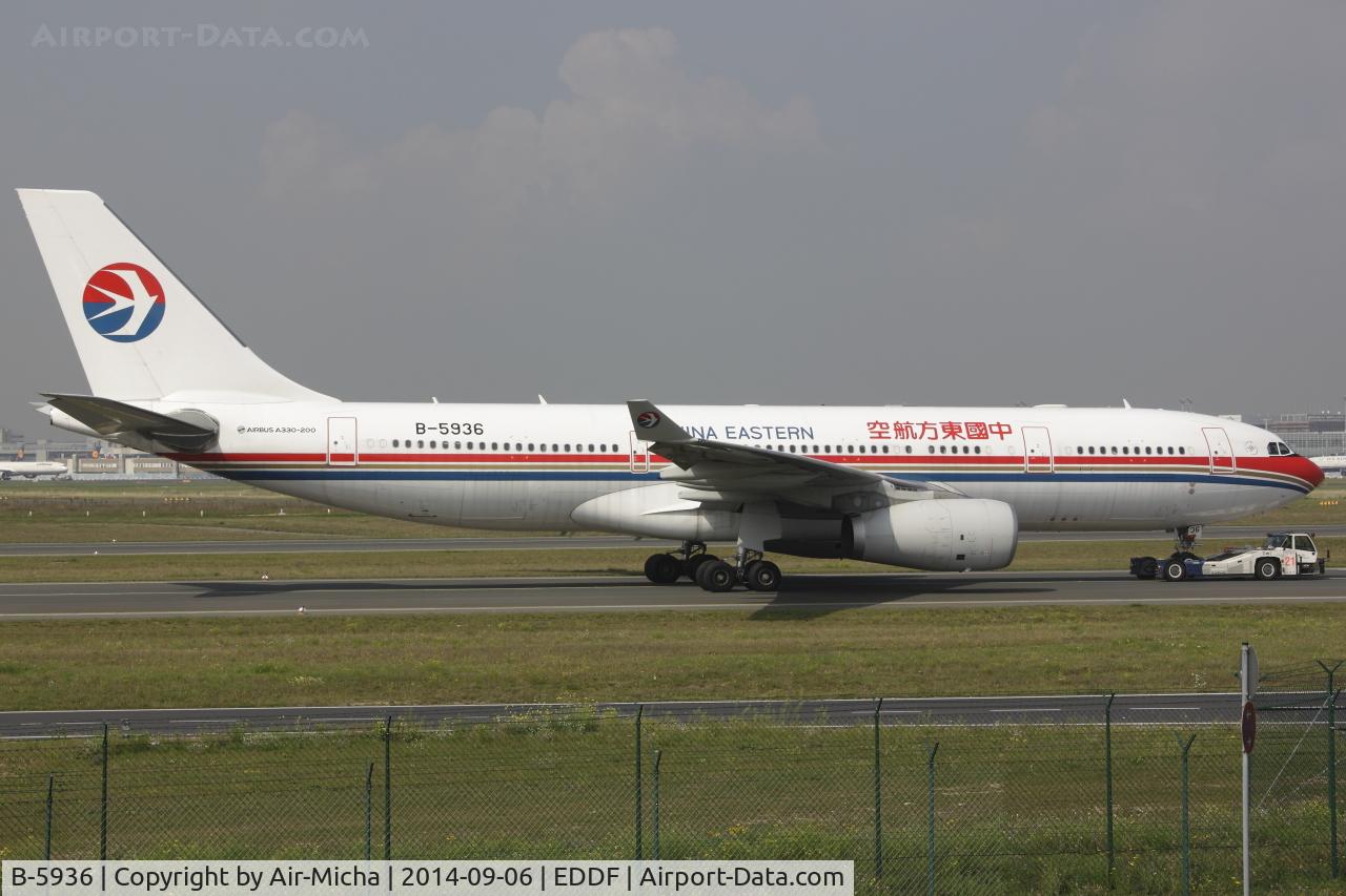 B-5936, 2013 Airbus A330-243 C/N 1461, China Eastern Airlines