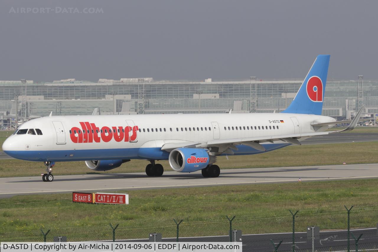 D-ASTD, 2013 Airbus A321-211 C/N 5843, Germania