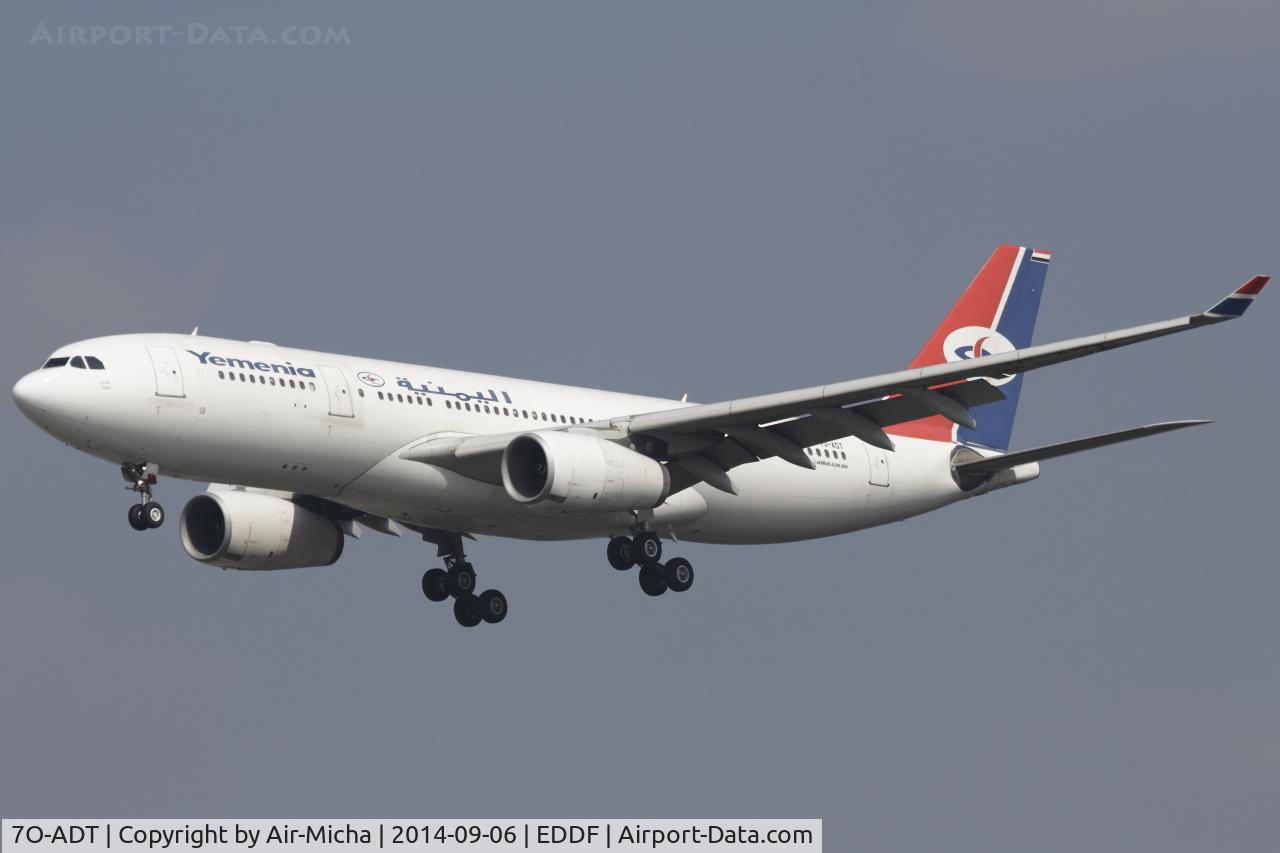 7O-ADT, 2004 Airbus A330-243 C/N 632, Yemenia