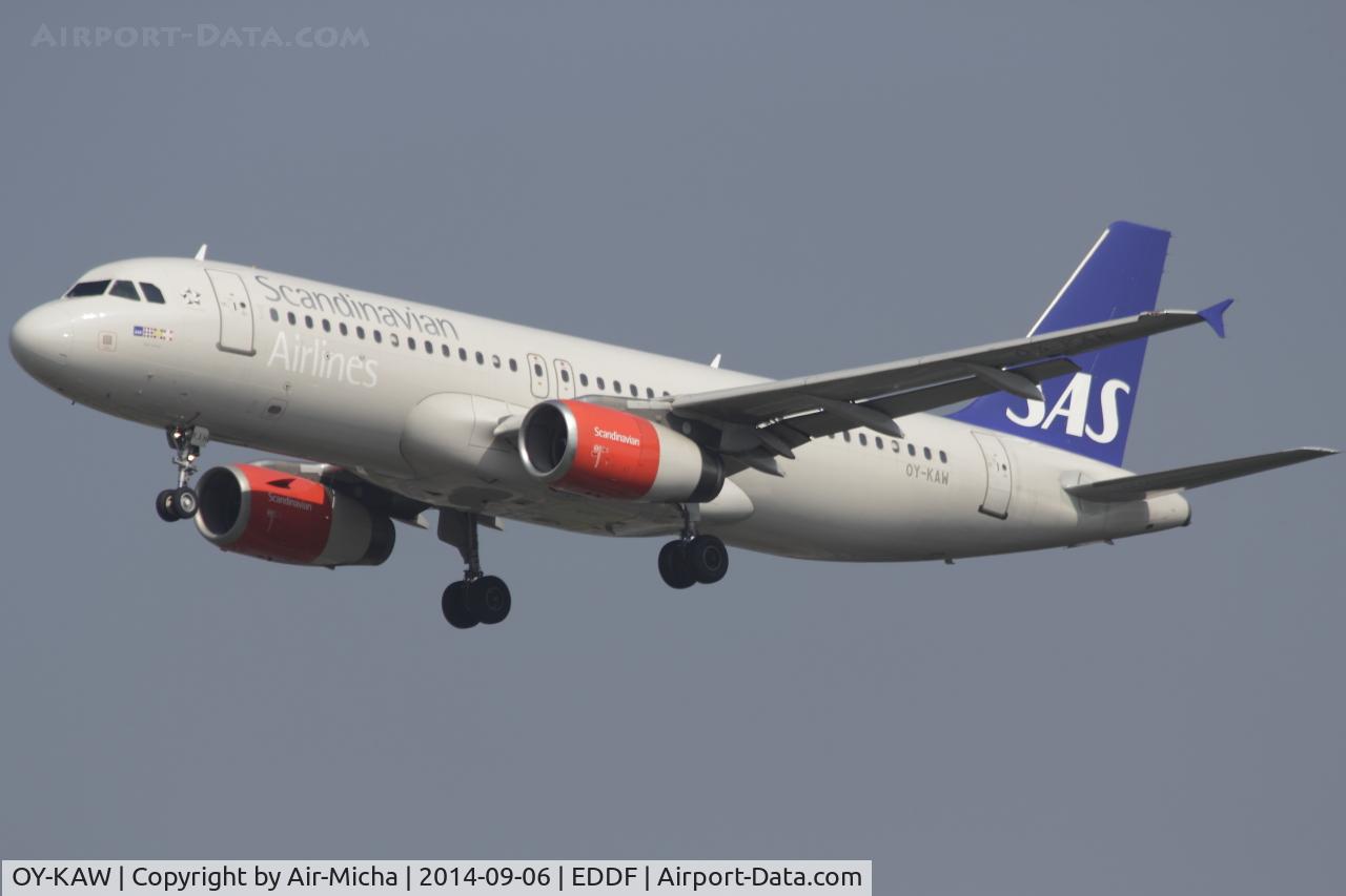 OY-KAW, 2006 Airbus A320-232 C/N 2817, SAS, Airbus A320-232, CN: 2817