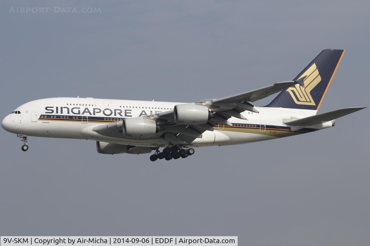 9V-SKM, 2010 Airbus A380-841 C/N 065, Singapore Airlines, Airbus A380-841, CN: 065