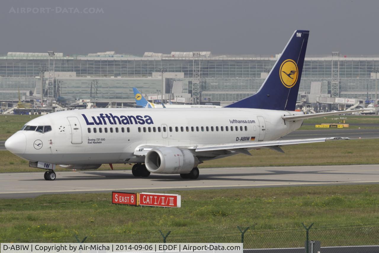 D-ABIW, 1991 Boeing 737-530 C/N 24945, Lufthansa