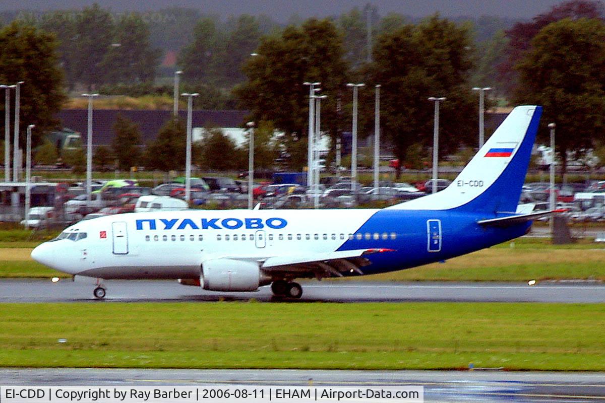 EI-CDD, 1991 Boeing 737-548 C/N 24989/1989, Boeing 737-548 [24989] (Pulkovo Aviation Enterprise) Schiphol~PH 11/08/2006