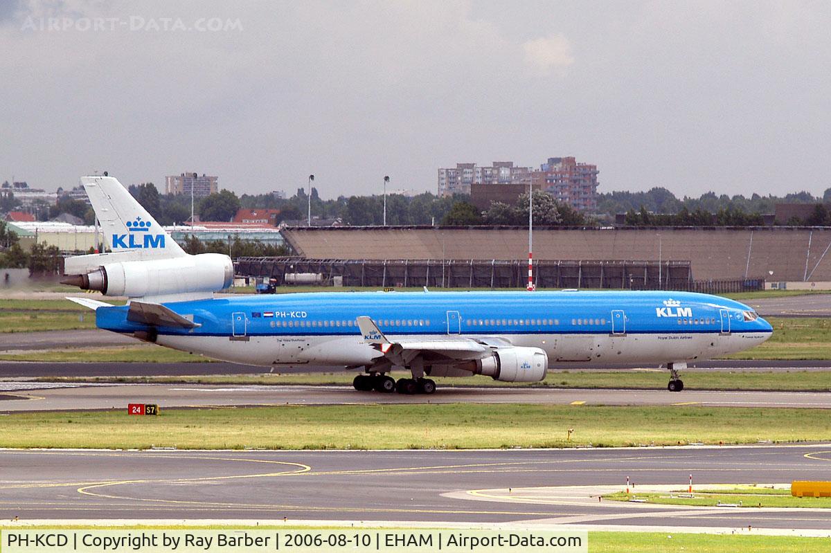 PH-KCD, 1994 McDonnell Douglas MD-11 C/N 48558, McDonnell-Douglas MD-11 [48558] (KLM Royal Dutch Airlines) Amsterdam-Schiphol~PH 10/08/2006