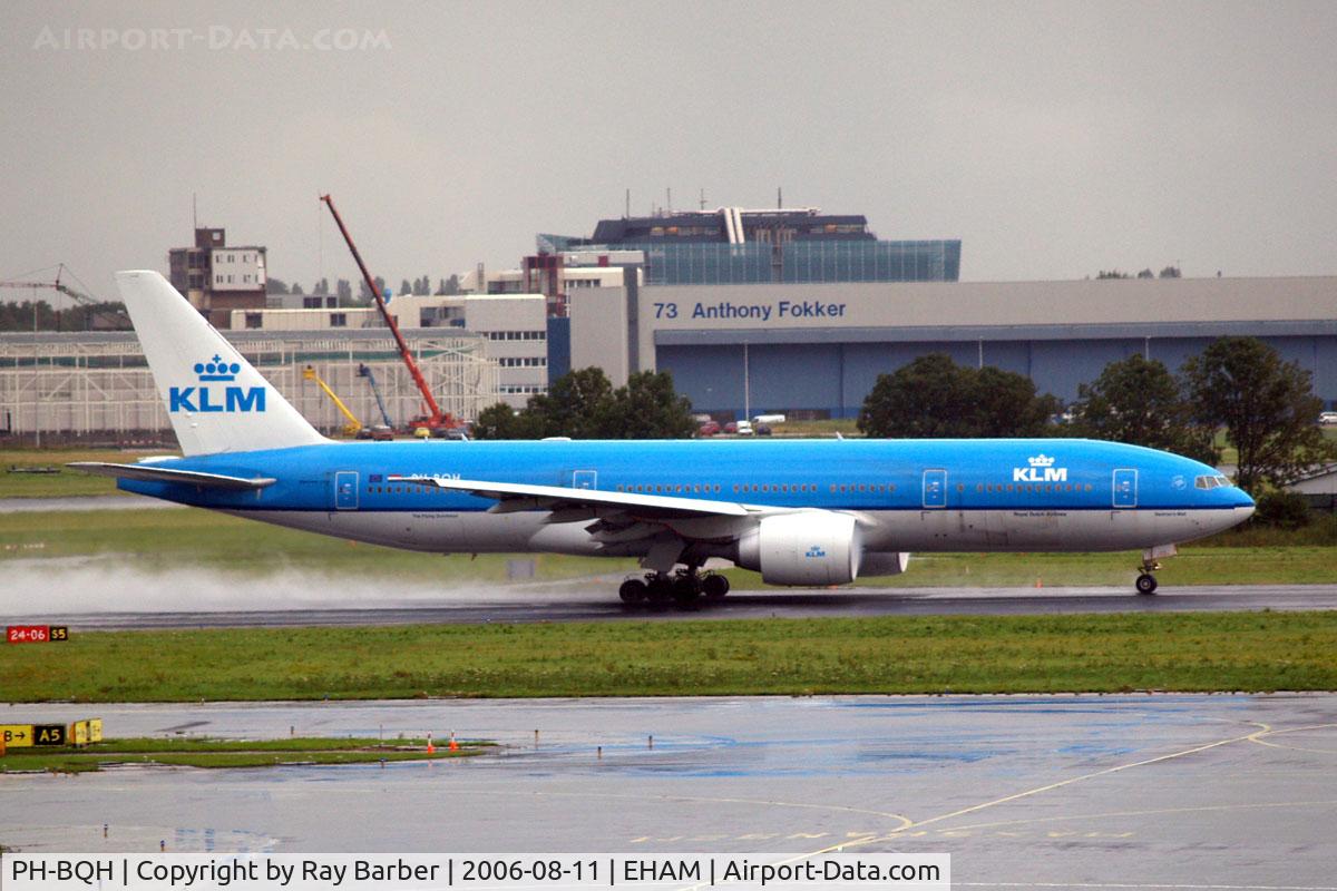 PH-BQH, 2004 Boeing 777-206/ER C/N 32705, Boeing 777-206ER [32705] (KLM Royal Dutch Airlines) Amsterdam-Schiphol~PH 10/08/2006