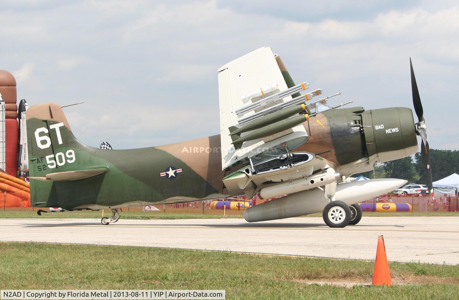 N2AD, 1947 Douglas AD-1 Skyraider C/N 09257/2085, AD-1 Skyraider
