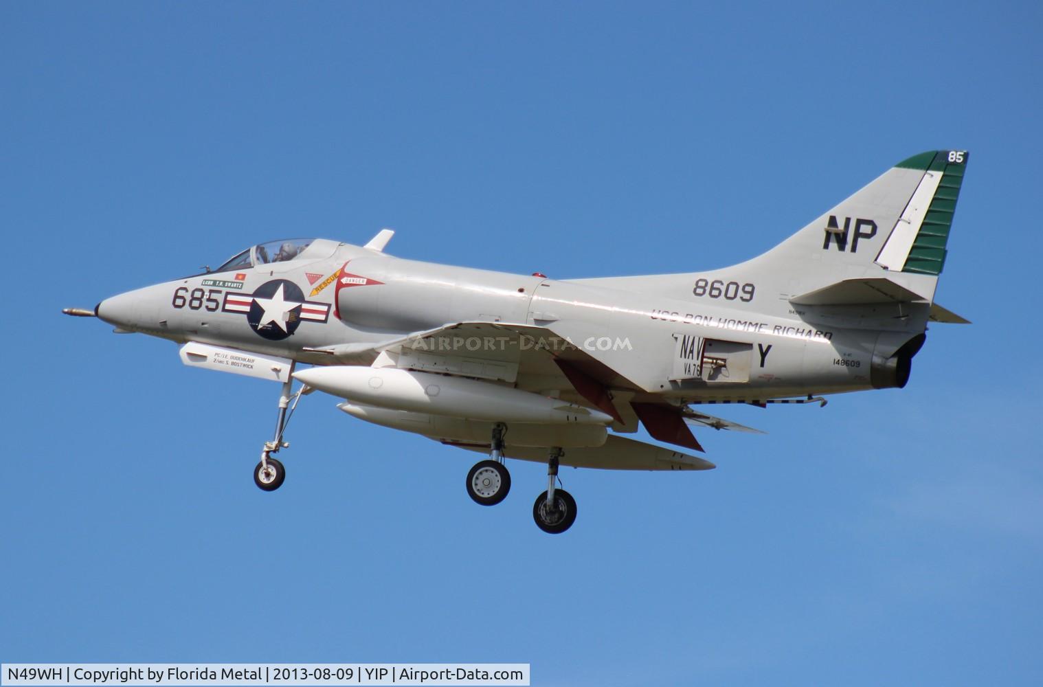N49WH, 1959 Douglas A-4B Skyhawk C/N 11366, A-4 Skyhawk