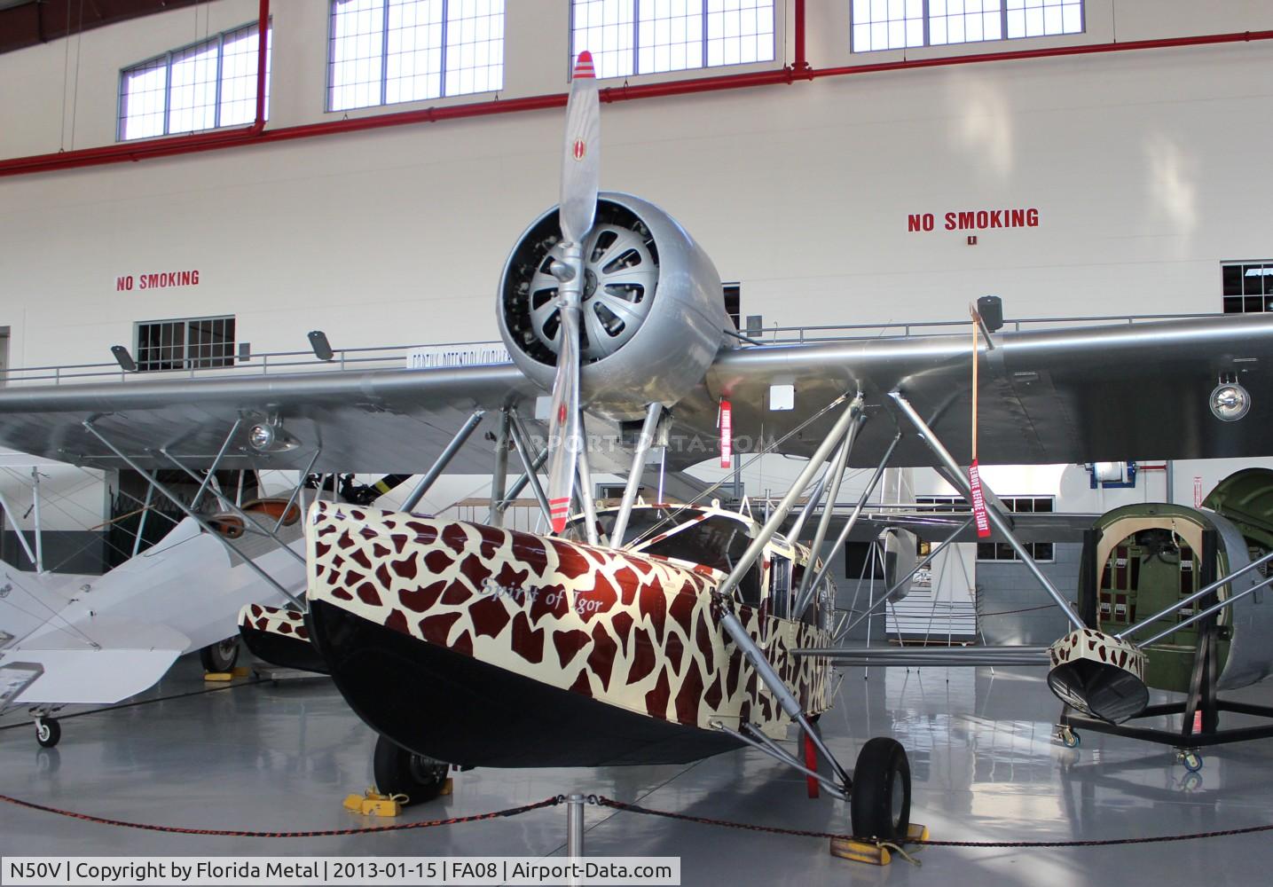 N50V, 1931 Sikorsky S-39-C C/N 912, Sikorski S-39C