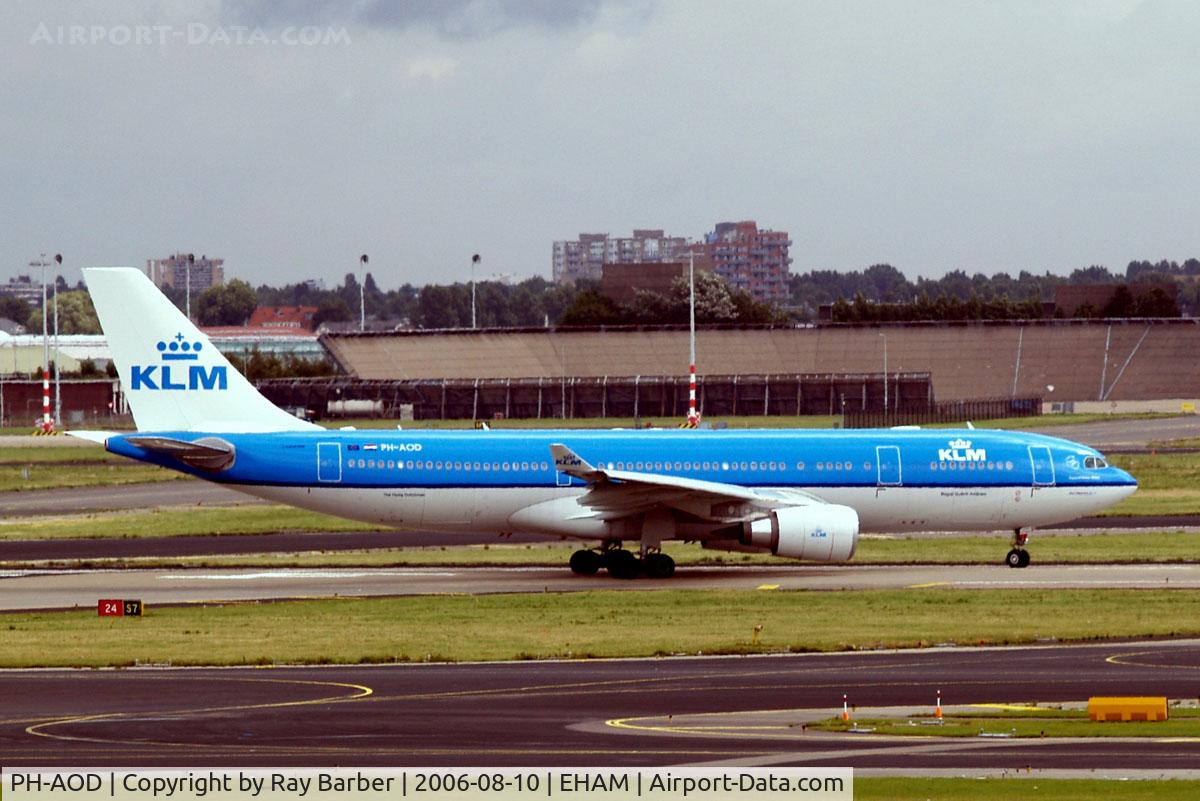 PH-AOD, 2006 Airbus A330-203 C/N 738, Airbus A330-203 [738] (KLM Royal Dutch Airlines) Amsterdam-Schiphol~PH 10/08/2006
