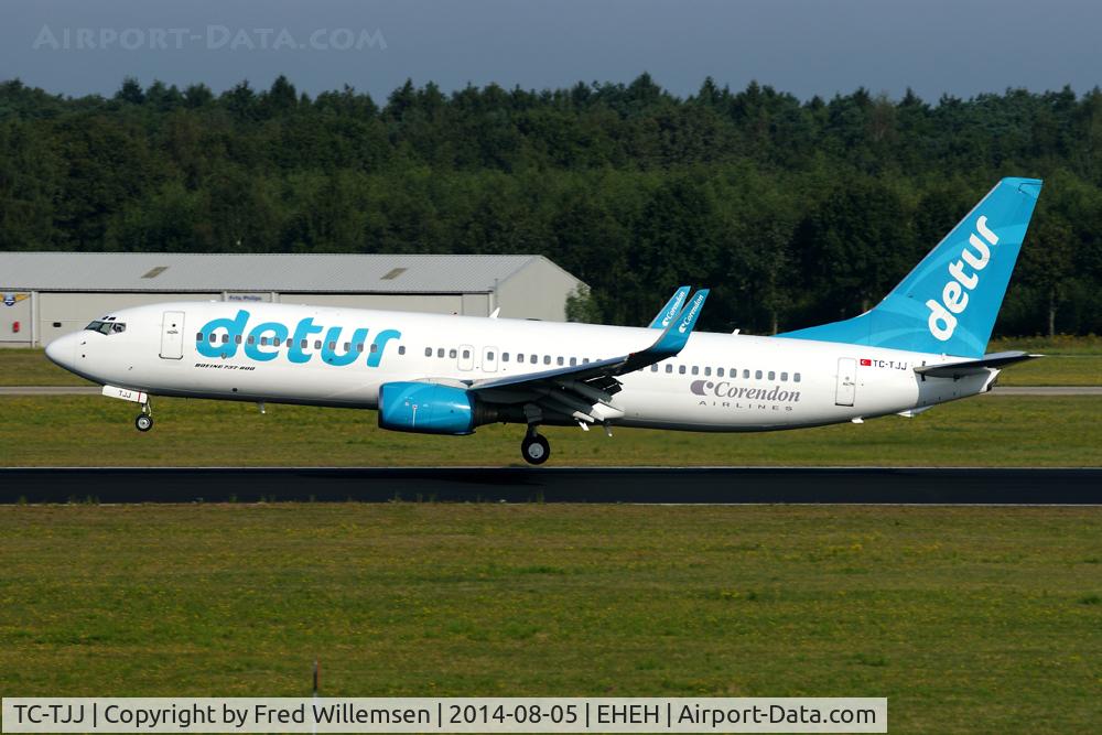 TC-TJJ, 2000 Boeing 737-8S3 C/N 29247, Detur
