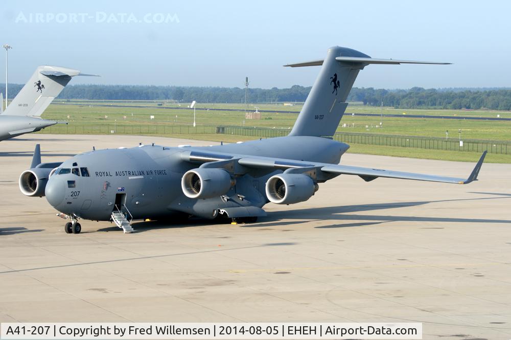 A41-207, 2007 Boeing C-17A Globemaster III C/N F-173, 36 sq RAAF