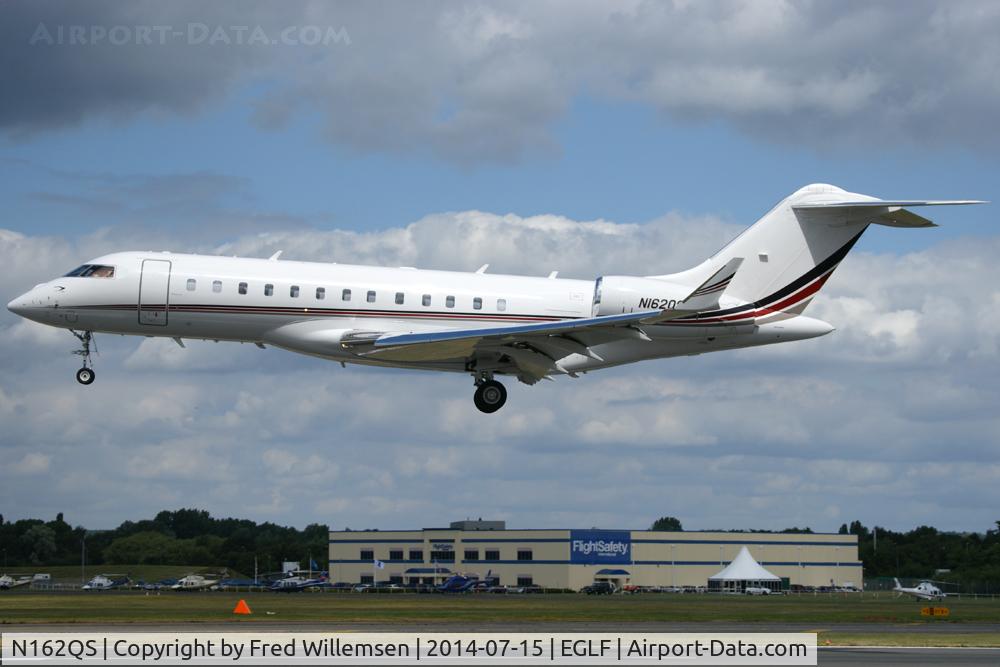 N162QS, 2012 Bombardier BD-700-1A10 Global 6000 C/N 9484, 