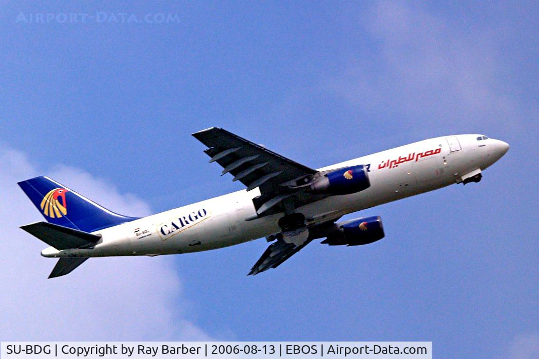SU-BDG, 1982 Airbus A300B4-203 C/N 200, Airbus A300B4-203F [200] (Egyptair Cargo) Ostend-Oostende~OO 13/08/2006