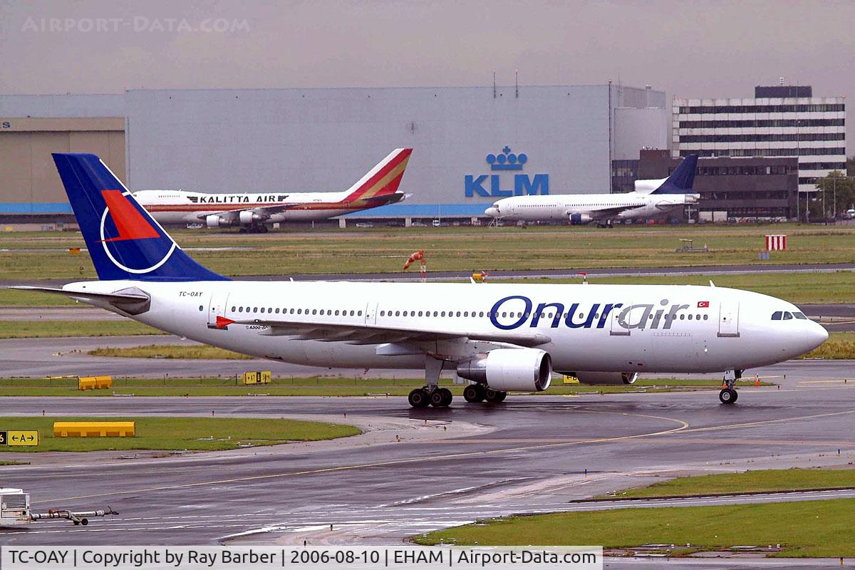 TC-OAY, 1992 Airbus A300B4-622R C/N 677, Airbus A300B4-622R [677] (Onur Air) Amsterdam-Schiphol~PH 10/08/2006