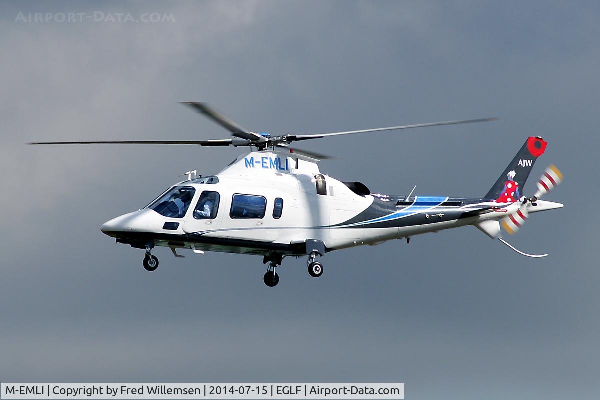M-EMLI, 2001 AgustaWestland AW-109E Power C/N 11123, AJW aircraft
