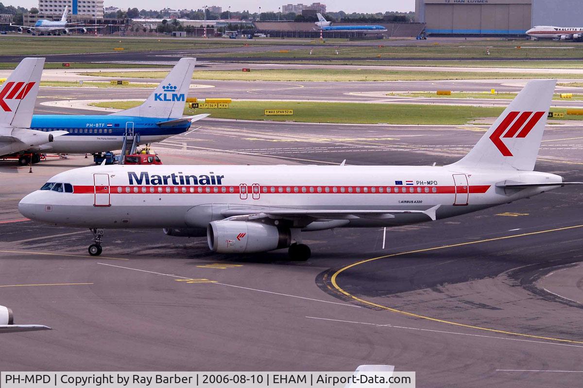 PH-MPD, 2003 Airbus A320-232 C/N 1944, Airbus A320-232 [1944] (Martinair) Amsterdam-Schiphol~PH 10/08/2006