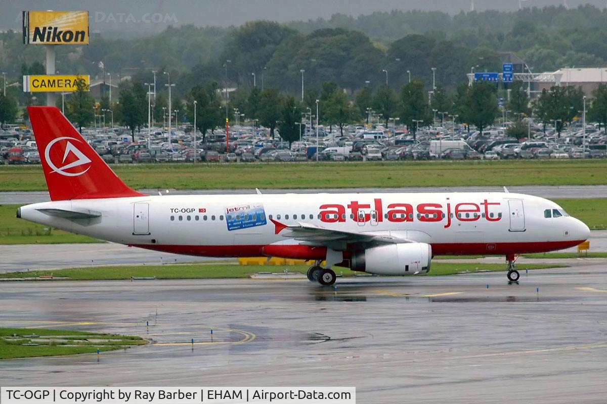 TC-OGP, 2005 Airbus A320-232 C/N 2453, Airbus A320-232 [2453] (Atlasjet Airlines) Amsterdam-Schiphol~PH 11/08/2006