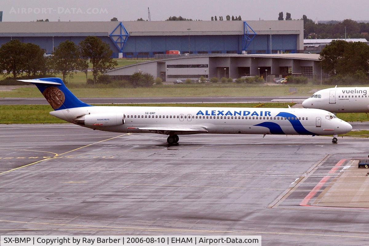 SX-BMP, 1985 McDonnell Douglas MD-82 (DC-9-82) C/N 49279, McDonnell-Douglas DC-9-82 [49279] (Alexandair) Amsterdam-Schiphol~PH 10/08/2006