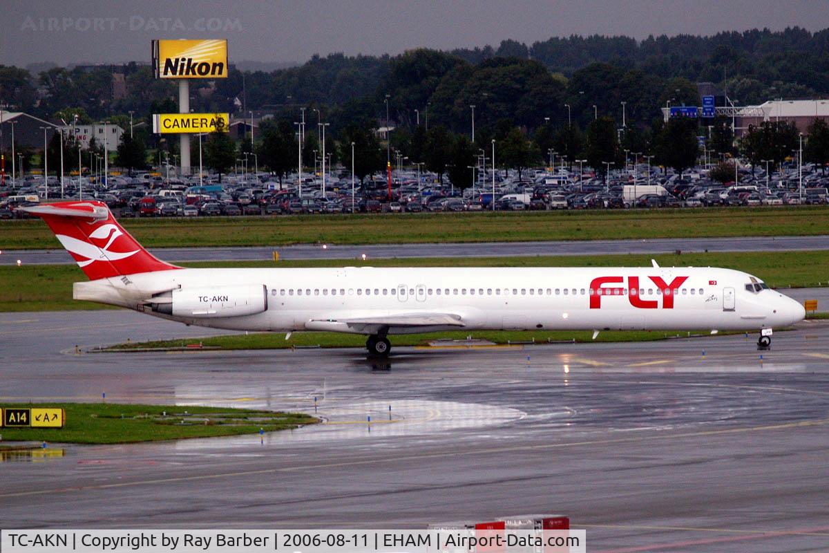TC-AKN, McDonnell Douglas MD-83 (DC-9-83) C/N 53186, TC-AKN   McDonnell-Douglas DC-9-83 [53186] (World Focus Airways) Amsterdam-Schiphol~PH 11/08/2006