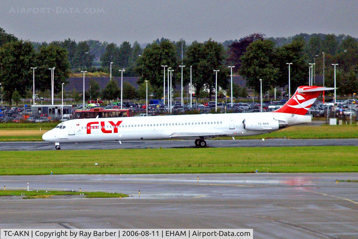 TC-AKN, McDonnell Douglas MD-83 (DC-9-83) C/N 53186, TC-AKN   McDonnell-Douglas DC-9-83 [53186] (World Focus Airways) Amsterdam-Schiphol~PH 11/08/2006