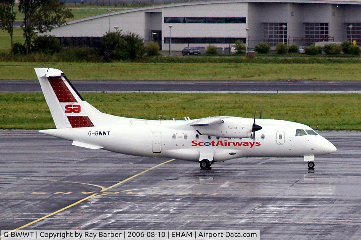 G-BWWT, 1995 Dornier 328-100 C/N 3022, Dornier Do.328-110 [3022] (ScotAirways) Amsterdam-Schiphol~PH  10/08/2006