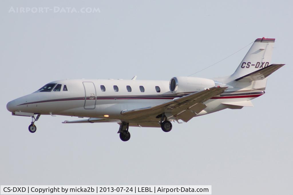 CS-DXD, 2005 Cessna 560XL Citation Excel C/N 560-5568, Landing
