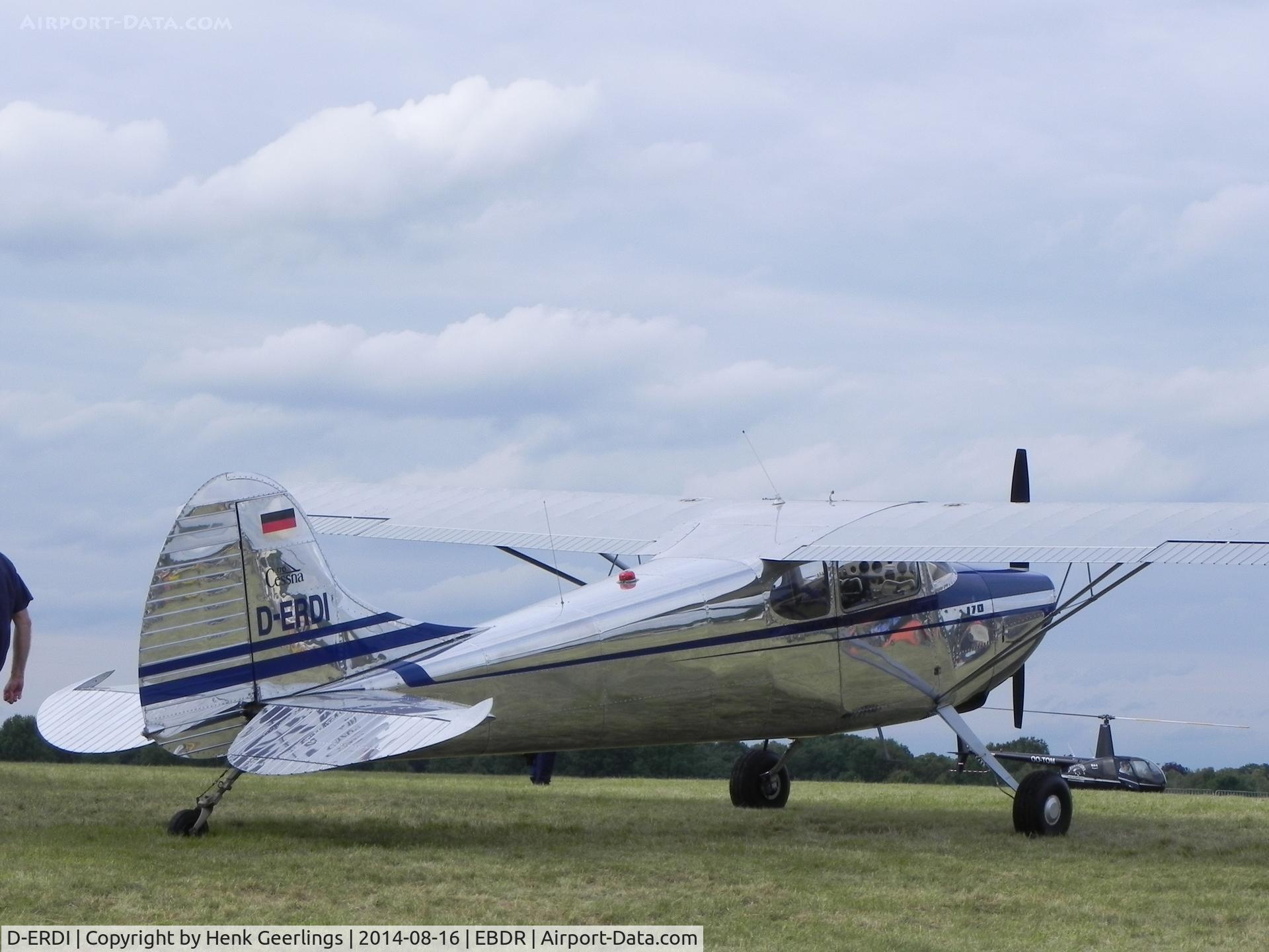 D-ERDI, 1948 Cessna 170 C/N 18366, Schaffen Diest Oldtimer Fly In, Belgium