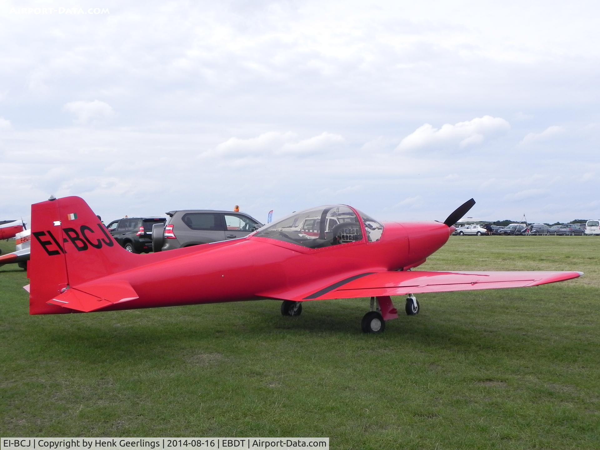 EI-BCJ, 1959 Aeromere F-8L Falco III C/N 204, Schaffen Diest Oldtimer Fly In, Belgium