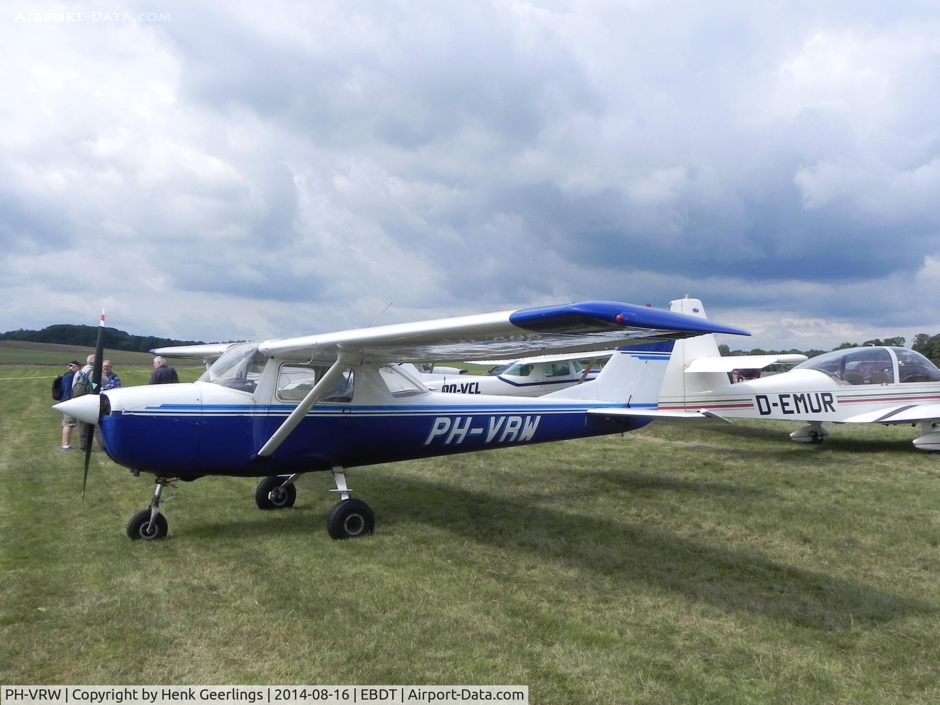 PH-VRW, Reims F150K C/N 0071, Schaffen Diest Oldtimer Fly In, Belgium