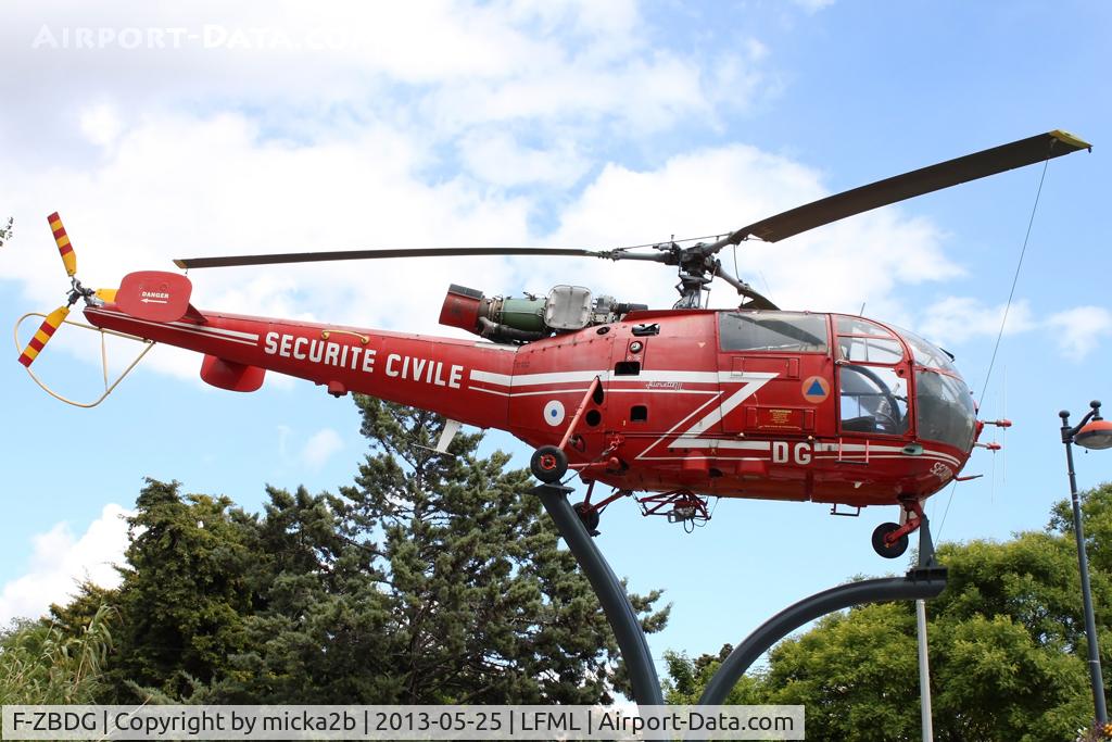 F-ZBDG, Sud SA-316B Alouette III C/N 1749, Preserved