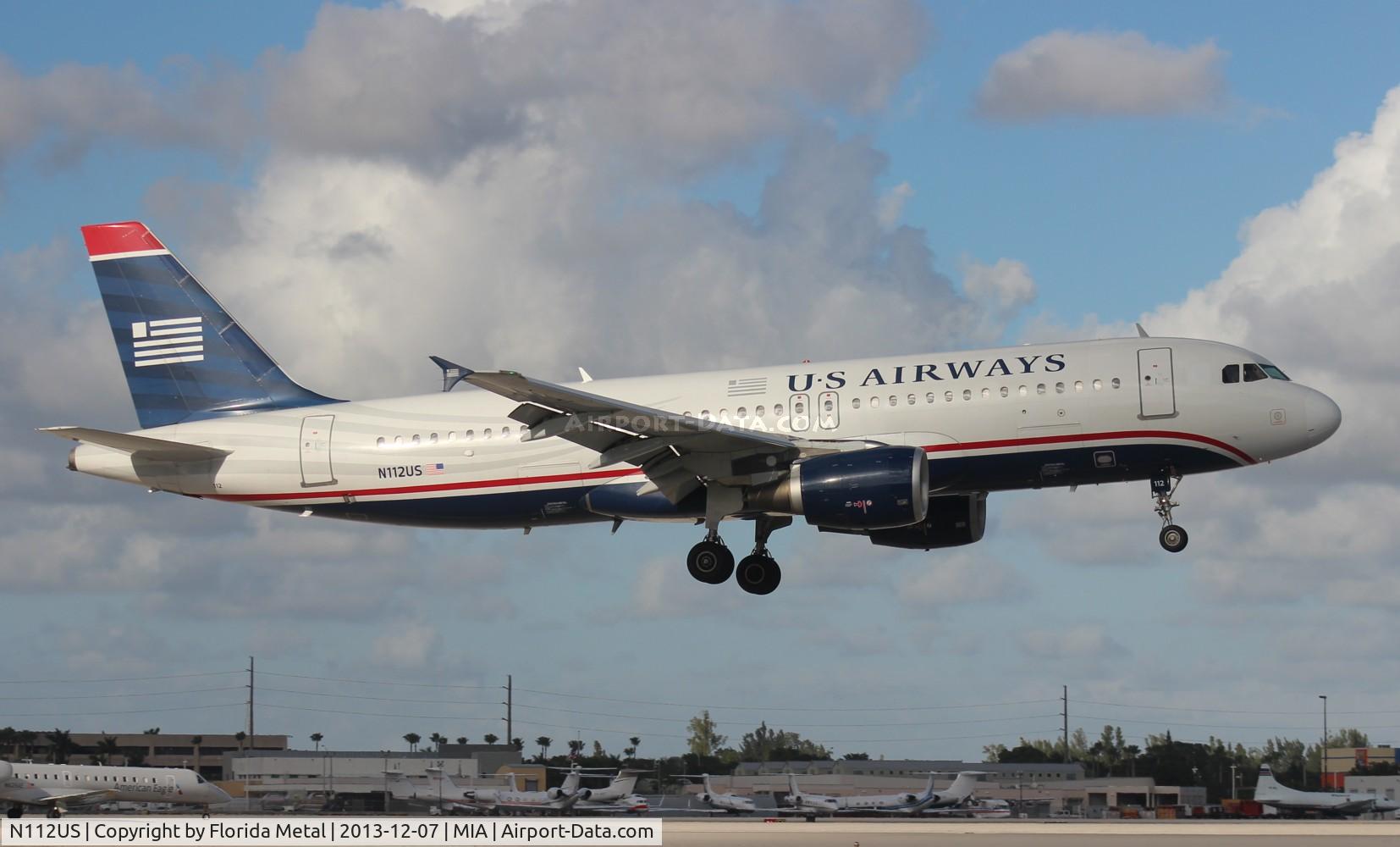 N112US, 1999 Airbus A320-214 C/N 1134, US Airways A320