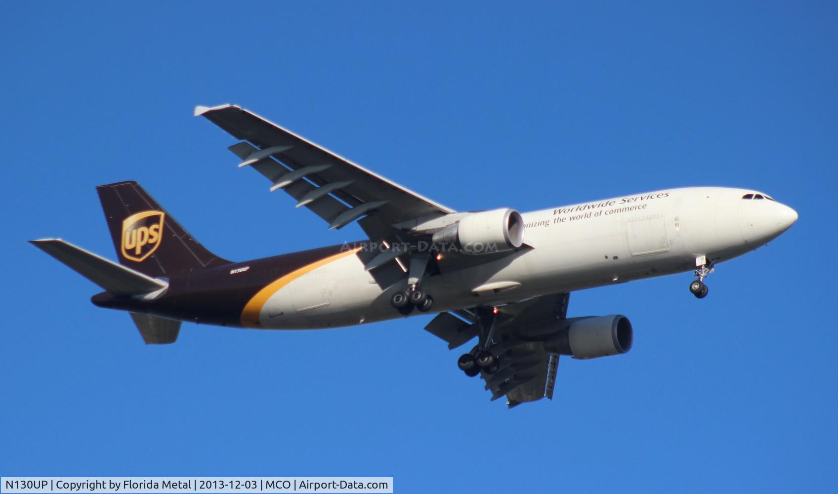 N130UP, 2001 Airbus A300F4-622R C/N 0814, UPS A300