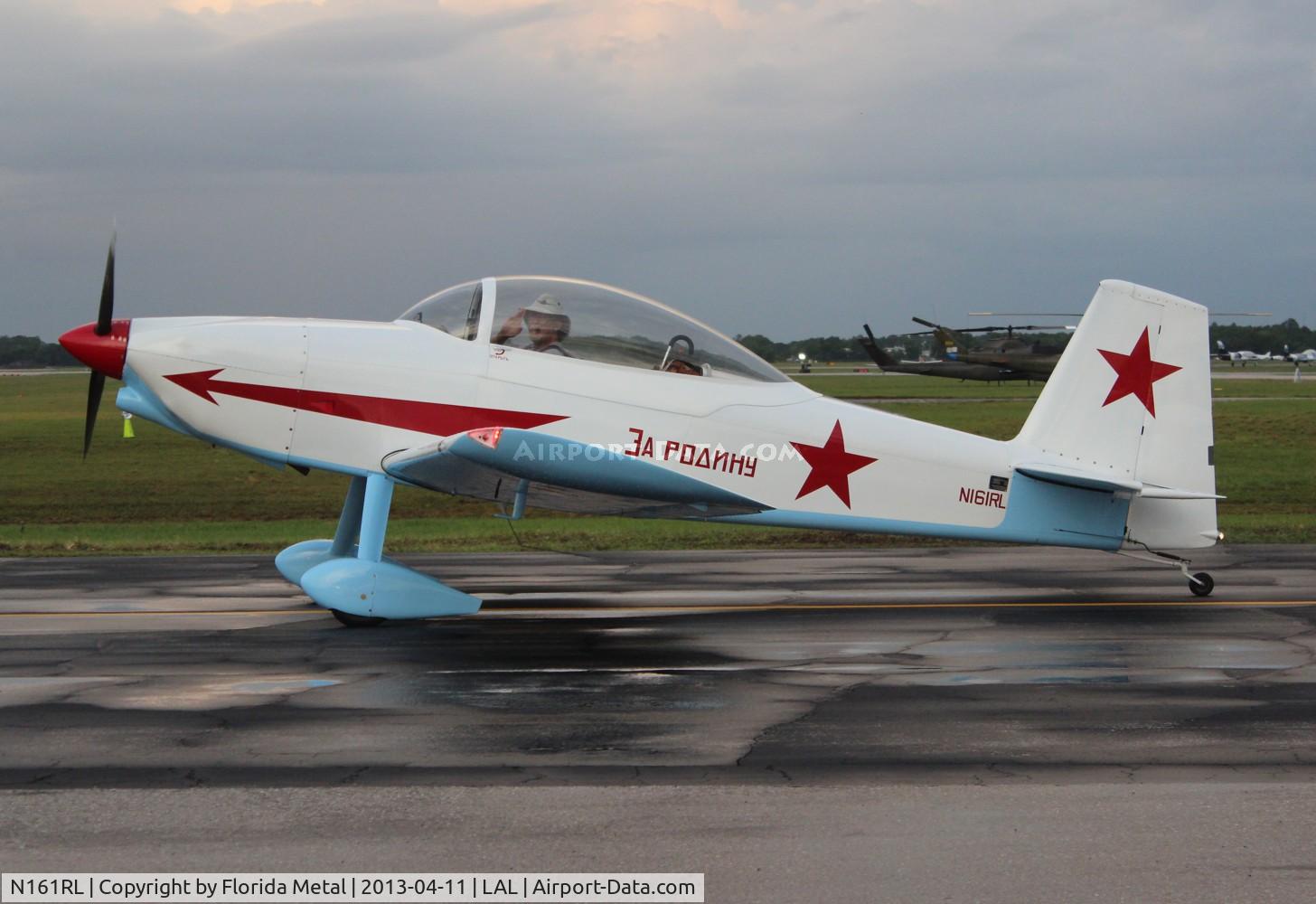N161RL, 2006 Vans RV-8 C/N 80480, Vans RV-8