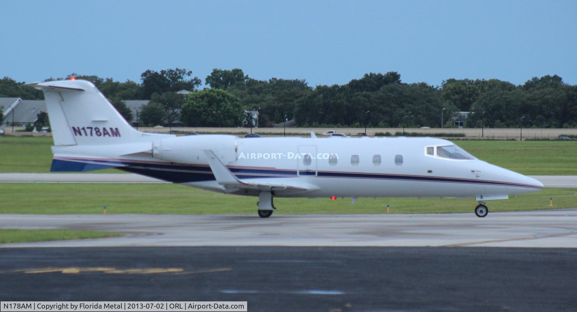 N178AM, Gates Learjet 55C C/N 144, Lear 55