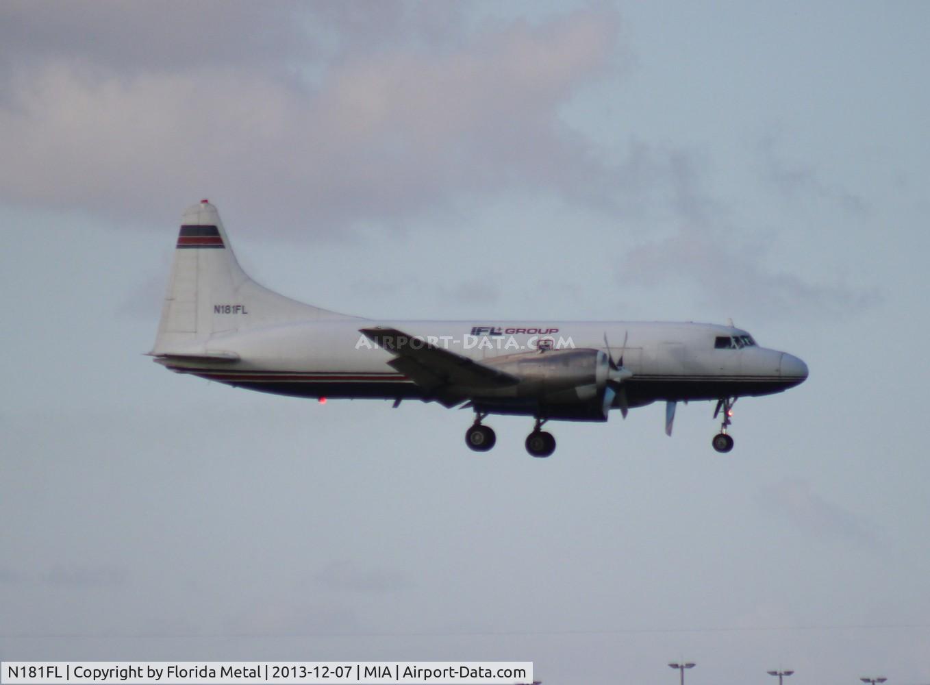 N181FL, 1956 Convair 580 C/N 387, IFL Group Convair 580