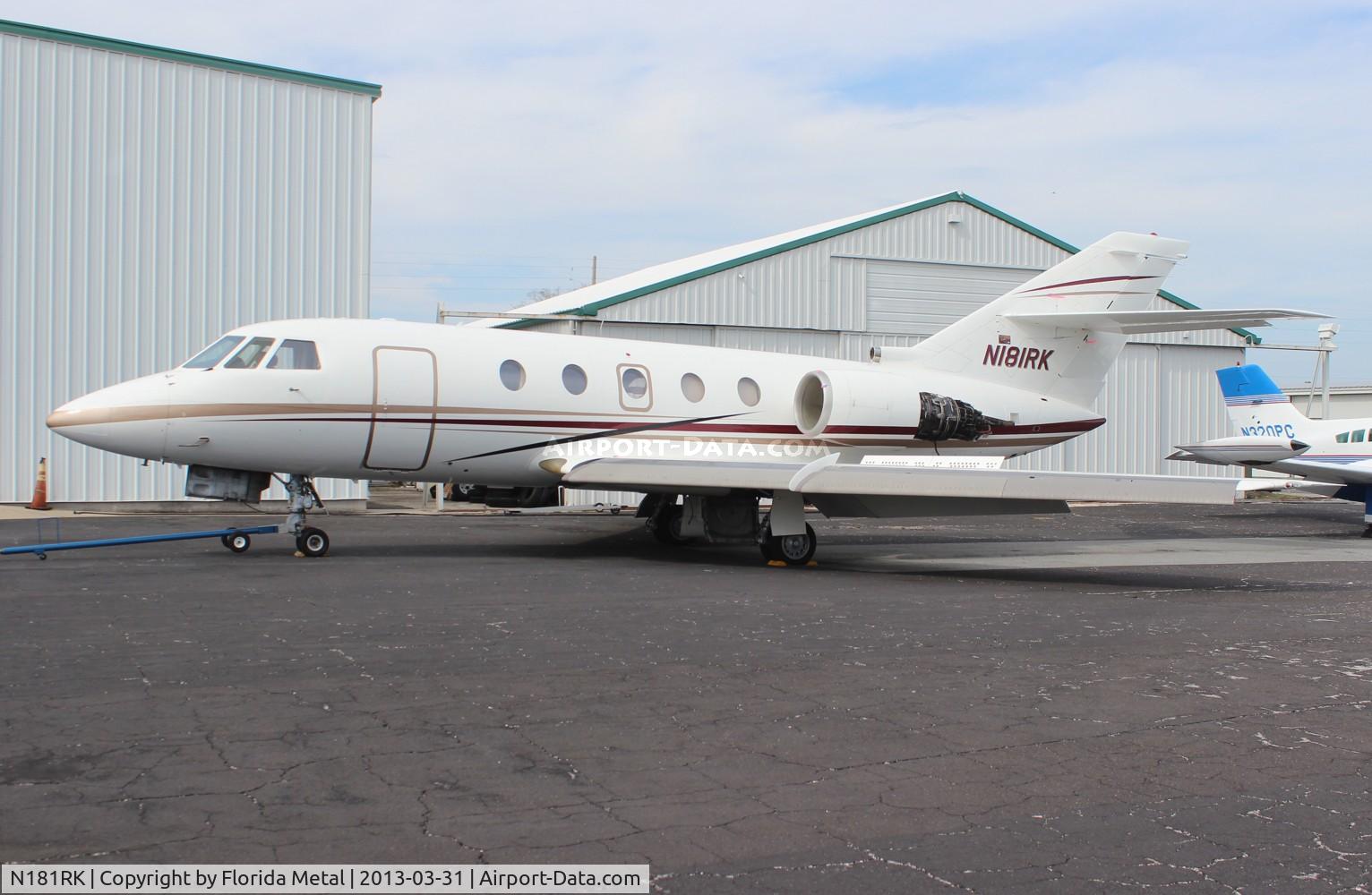 N181RK, 1991 Dassault Falcon 200 (20H) C/N 515, Falcon 200