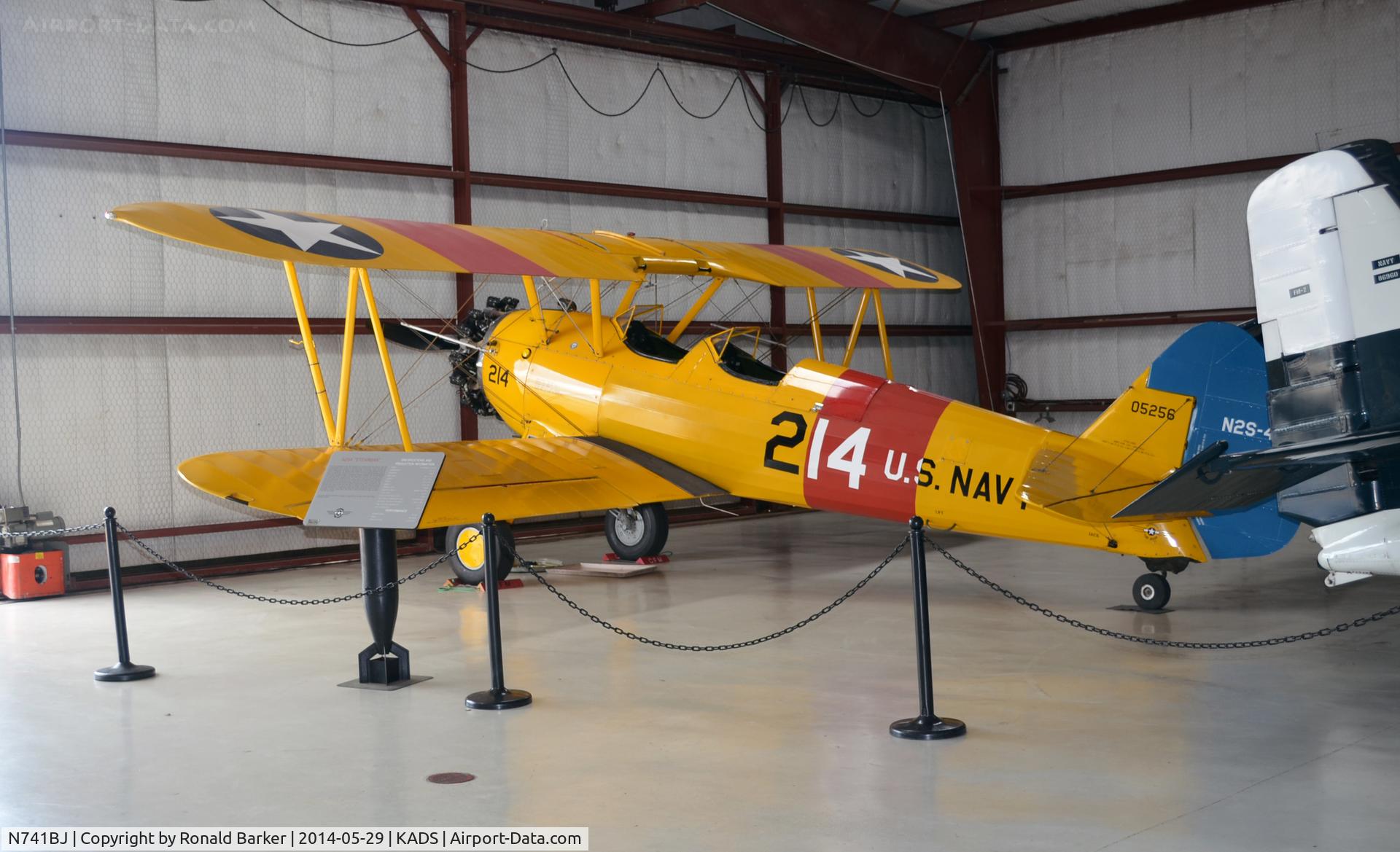 N741BJ, 1985 Boeing 75 C/N AR-36, Cavanaugh Flight Museum, Addison, TX