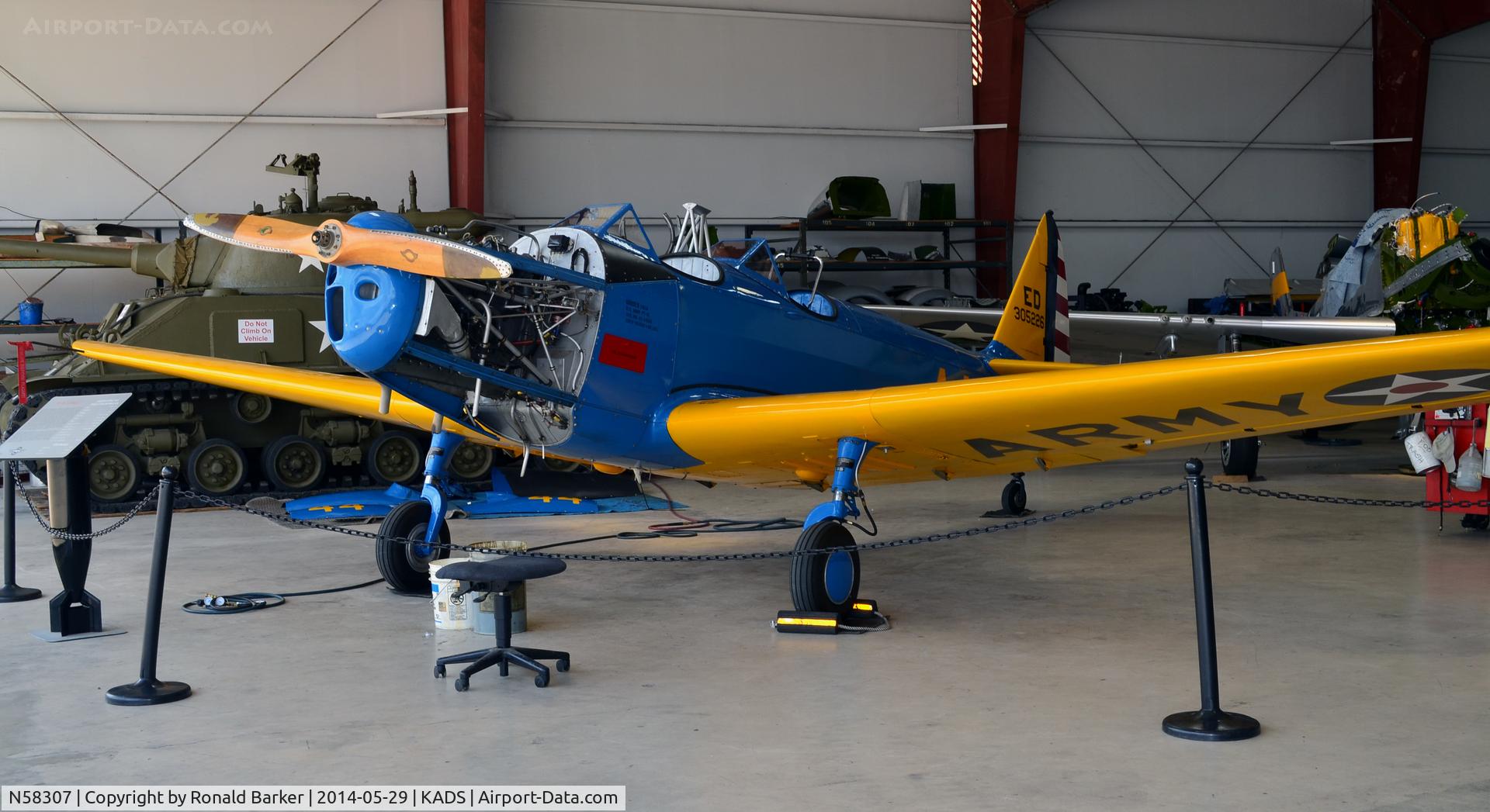 N58307, 1943 Fairchild M-62A C/N T43-5226, Cavanaugh Flight Museum, Addison, TX