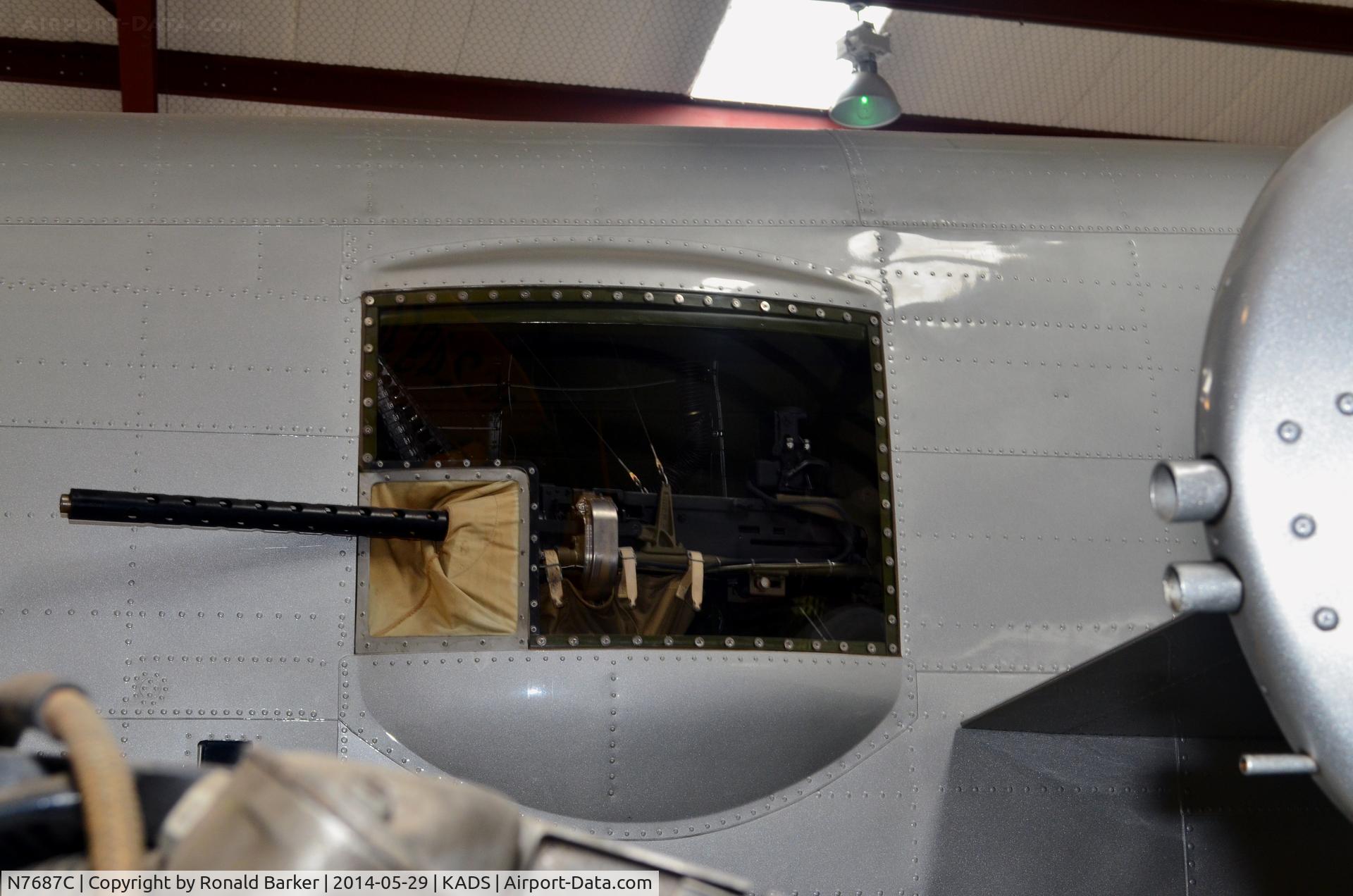 N7687C, 1944 North American TB-25N Mitchell C/N 108-32200, Cavanaugh Flight Museum, Addison, TX