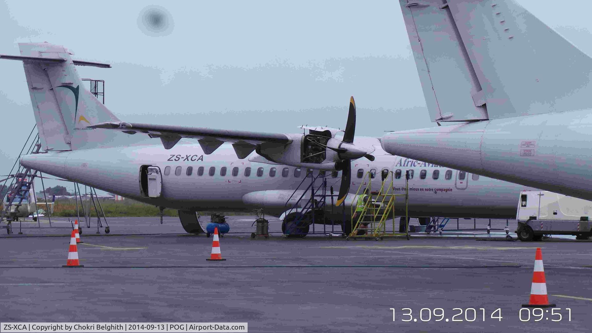 ZS-XCA, 1995 ATR 72-212 C/N 463, Port Gentil