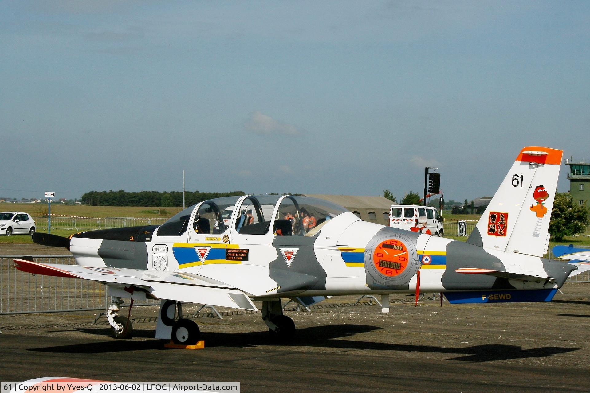 61, Socata TB-30 Epsilon C/N 61, Socata TB-30 Epsilon (F-SEWD), Static display, Châteaudun Air Base 279 (LFOC) Open day 2013