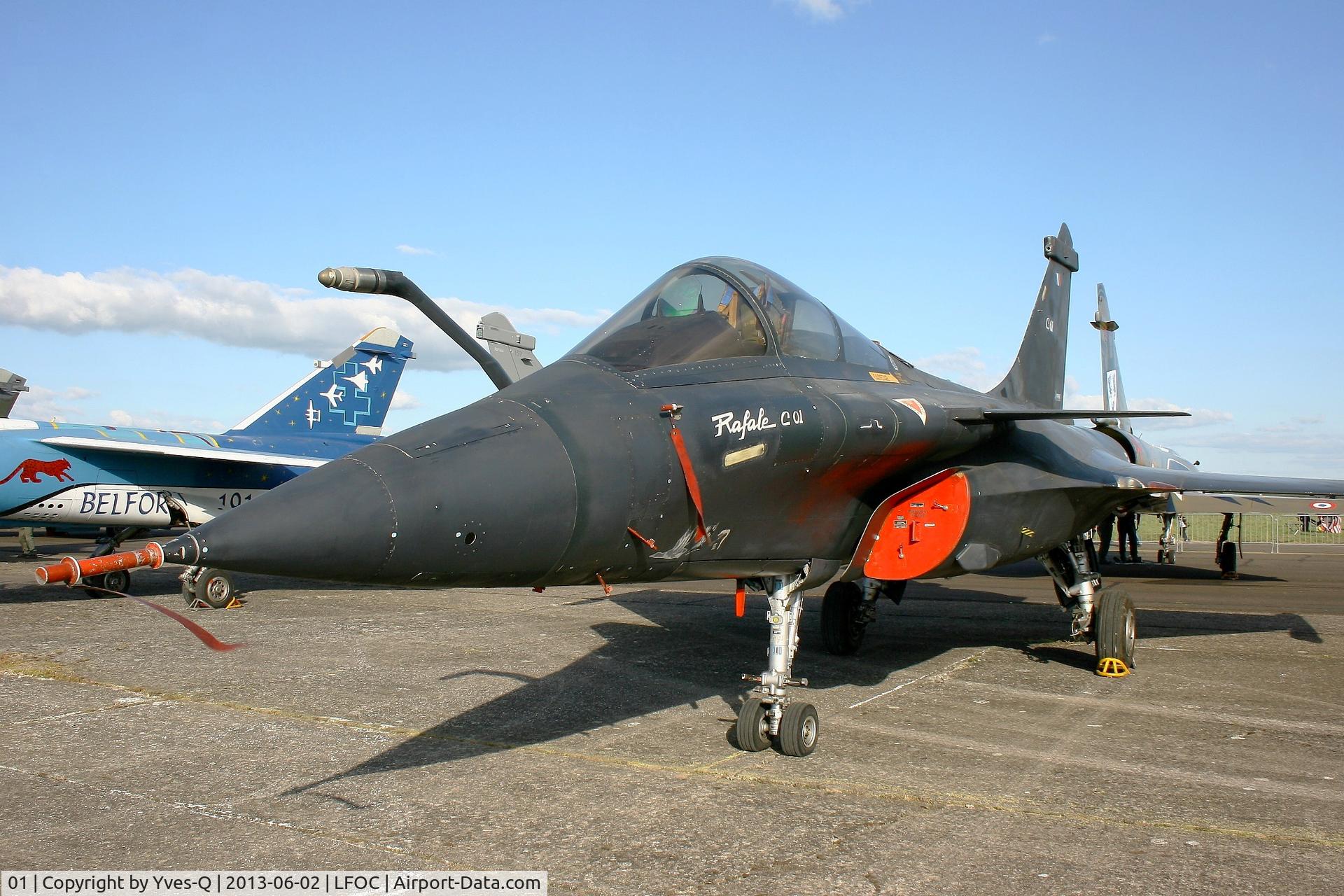 01, 1991 Dassault Rafale C C/N 01, Dassault Rafale C, Static Display, Châteaudun Air Base 279 (LFOC) Open day 2013