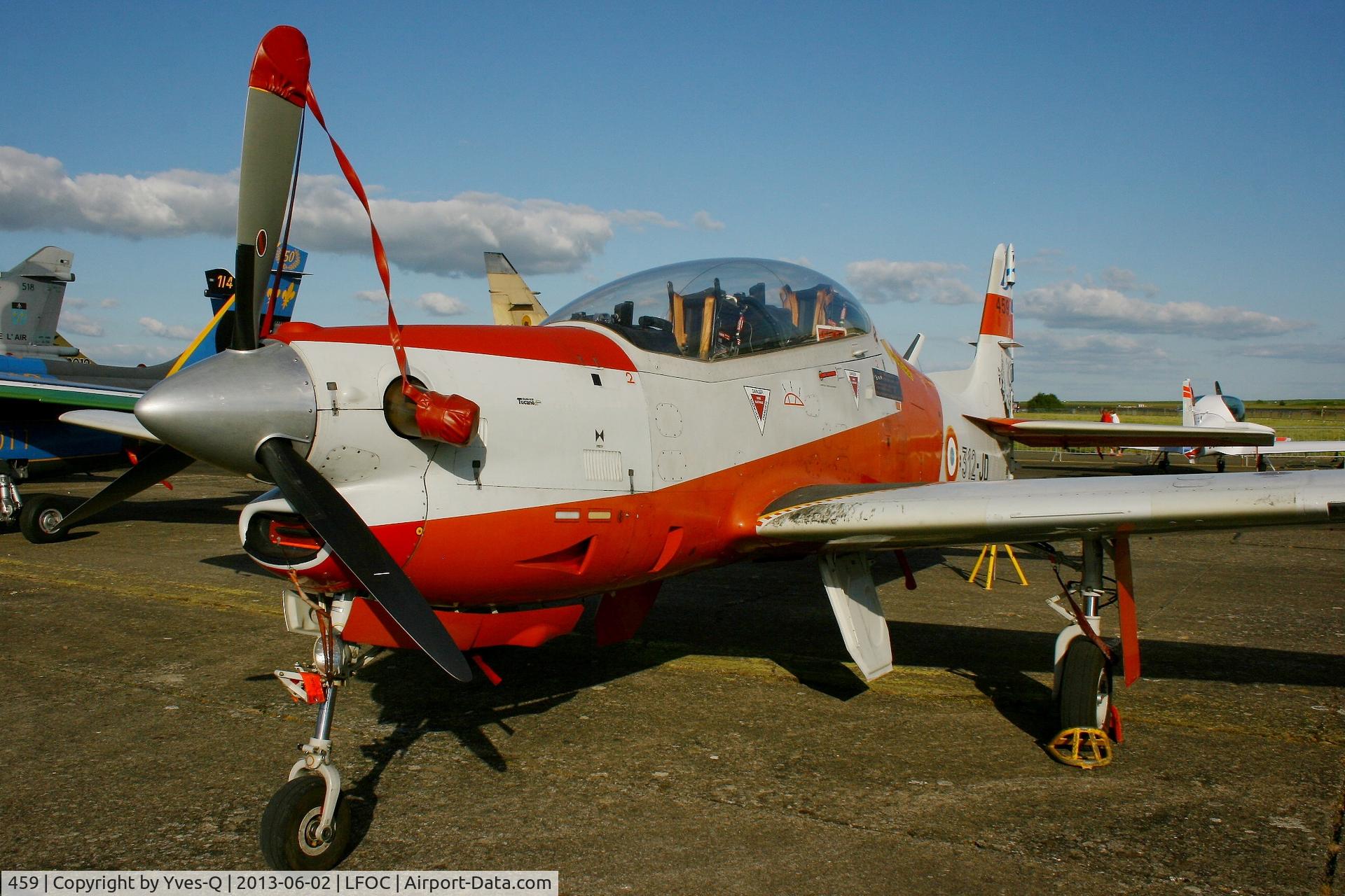 459, Embraer EMB-312F Tucano C/N 312459, Embraer EMB-312F Tucano (312-JD), Châteaudun Air Base 279(LFOC) Open day 2013