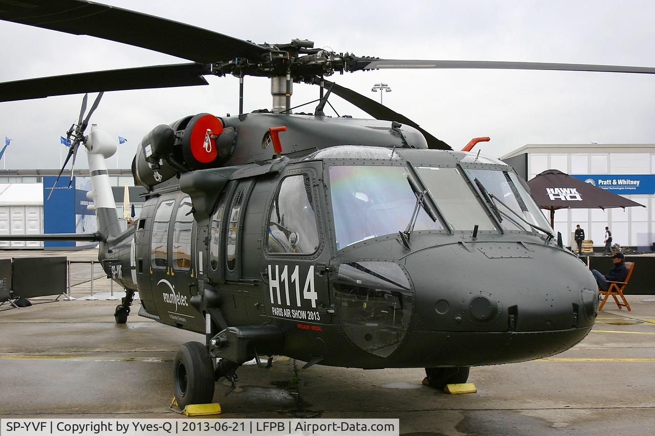 SP-YVF, 2011 Sikorsky S-70i Black Hawk C/N 0007/70-3743, Sikorsky S-70i Black Hawk, Paris-Le Bourget Air Show 2013