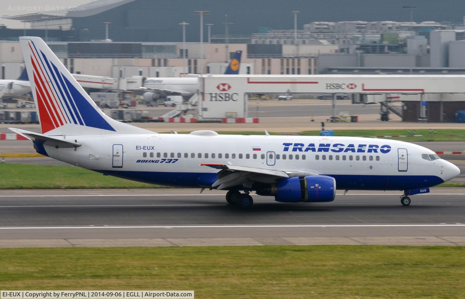 EI-EUX, 2004 Boeing 737-7Q8 C/N 29352, Transaero B737 arriving