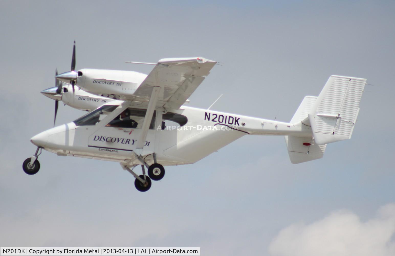 N201DK, 2012 Discovery Aviation 201 C/N A-33-00-005, Discovery 201