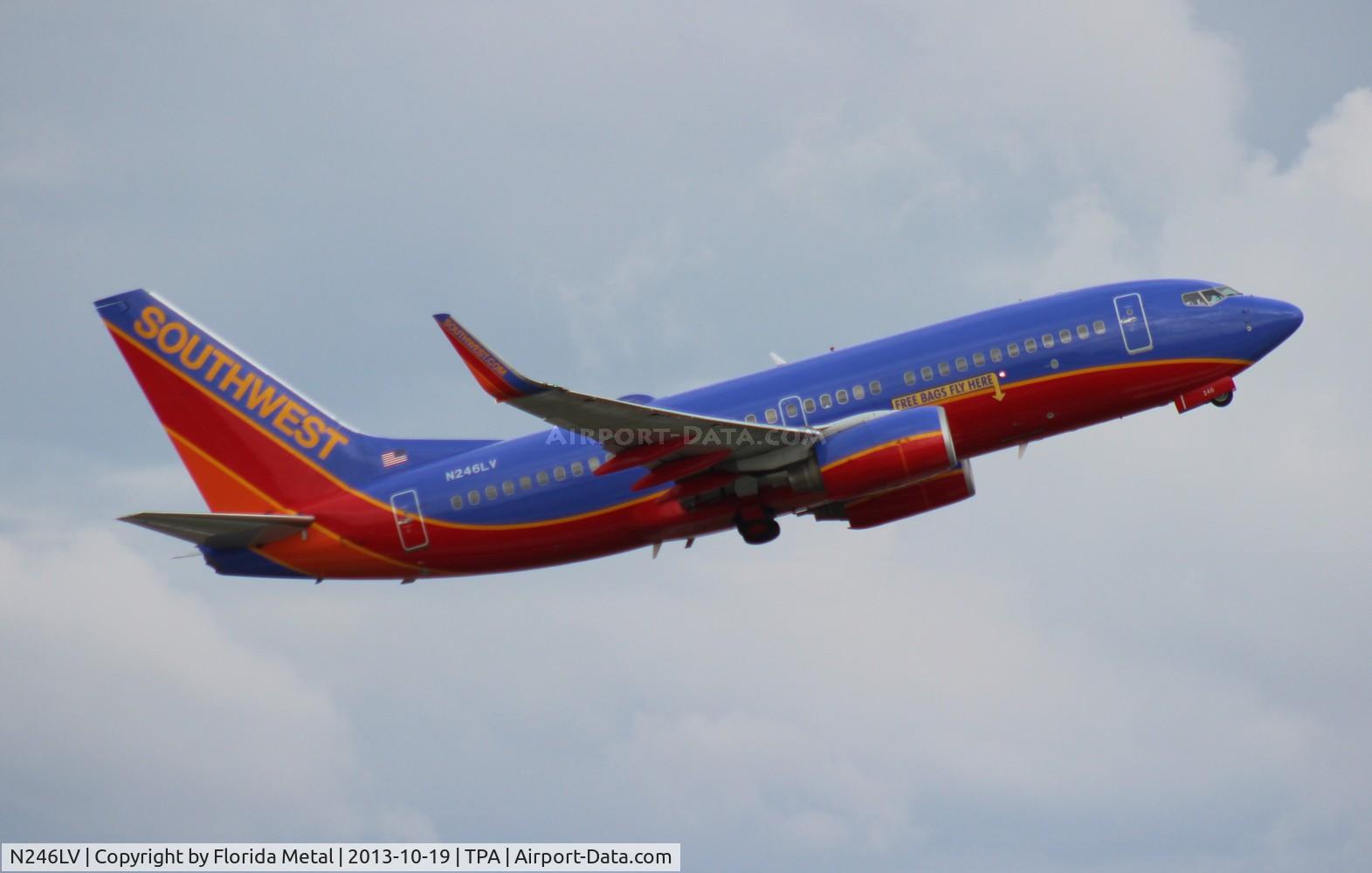 N246LV, 2006 Boeing 737-7H4 C/N 32507, Southwest 737-700