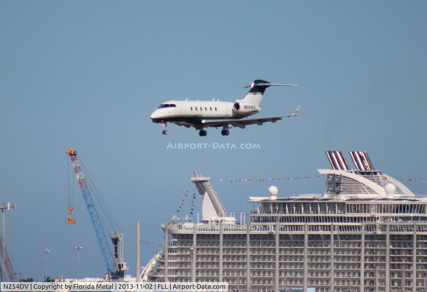 N254DV, 2009 Bombardier Challenger 300 (BD-100-1A10) C/N 20262, Challenger 300